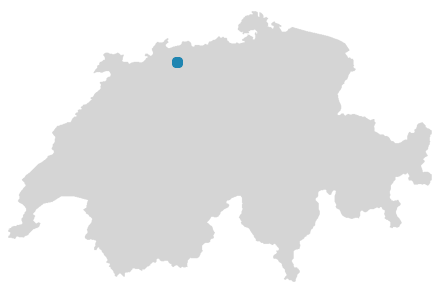 Schweizkarte: Wo ist Hölstein?