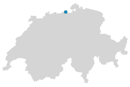 Schweizkarte: Wo ist Klingnau?