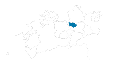 Karte: Zug auf der Schweizkarte