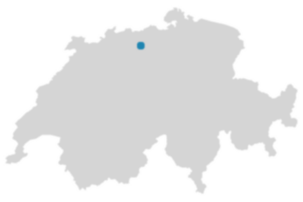 Schweizkarte: Wo ist Aarau?