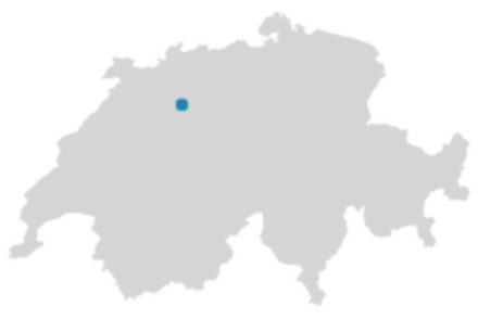 Schweizkarte: Wo ist Aeschi?