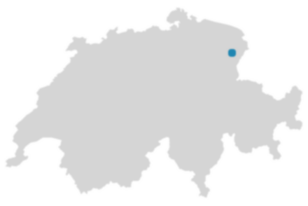 Schweizkarte: Wo ist Appenzell?