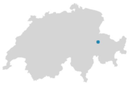 Schweizkarte: Wo ist Domat/Ems?