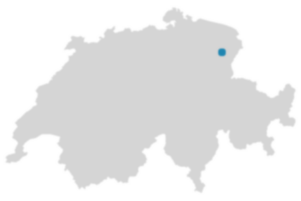 Schweizkarte: Wo ist Gonten?