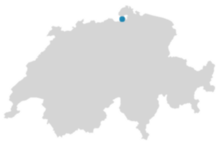 Schweizkarte: Wo ist Hüntwangen?