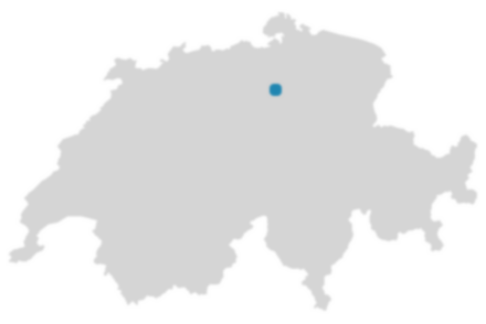 Schweizkarte: Wo ist Langnau am Albis?