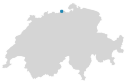 Schweizkarte: Wo ist Leibstadt?