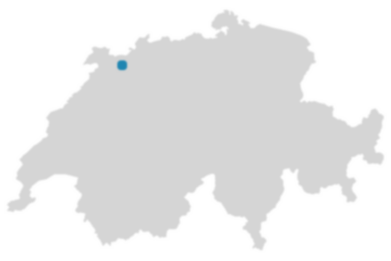 Schweizkarte: Wo ist Rossemaison?