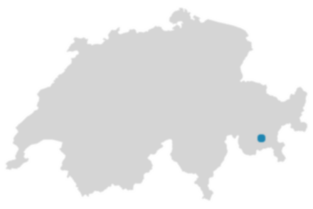 Schweizkarte: Wo ist Silvaplana?