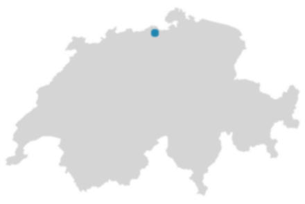 Schweizkarte: Wo ist Würenlingen?