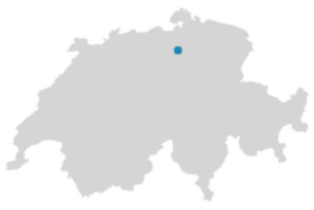 Schweizkarte: Wo ist Zürich?